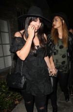 NICOLE SCHERZINGER Leaves a Party in Los Angeles