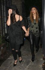 NICOLE SCHERZINGER Leaves a Party in Los Angeles