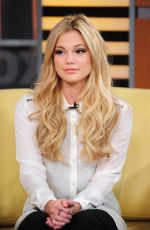 OLIVIA HOLT at Good Day in New York