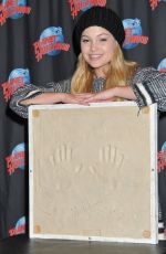 OLIVIA HOLT at Planet Hollywood in Times Square in New York
