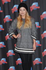 OLIVIA HOLT at Planet Hollywood in Times Square in New York