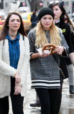 OLIVIA HOLT Out and About in New York 0803