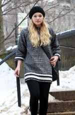OLIVIA HOLT Out and About in New York 0803