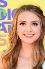 OLIVIA SOMERLYN at 2015 Nickelodeon Kids Choice Awards in Inglewood