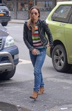 OLIVIA WILDE Out and About in New York