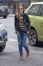 OLIVIA WILDE Out and About in New York