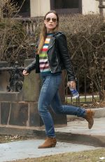 OLIVIA WILDE Out and About in New York