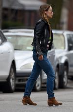 OLIVIA WILDE Out and About in New York
