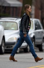 OLIVIA WILDE Out and About in New York