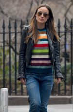 OLIVIA WILDE Out and About in New York