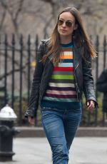 OLIVIA WILDE Out and About in New York
