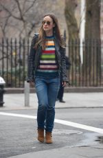 OLIVIA WILDE Out and About in New York