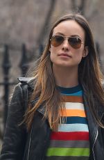 OLIVIA WILDE Out and About in New York