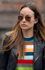 OLIVIA WILDE Out and About in New York