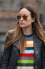 OLIVIA WILDE Out and About in New York