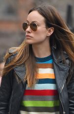 OLIVIA WILDE Out and About in New York