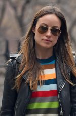 OLIVIA WILDE Out and About in New York