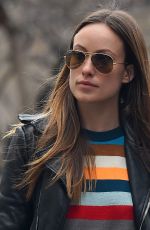 OLIVIA WILDE Out and About in New York