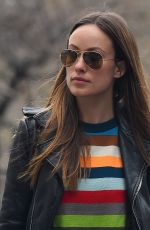 OLIVIA WILDE Out and About in New York