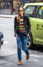 OLIVIA WILDE Out and About in New York