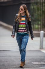 OLIVIA WILDE Out and About in New York