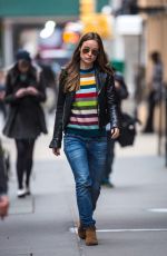 OLIVIA WILDE Out and About in New York