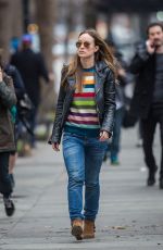OLIVIA WILDE Out and About in New York