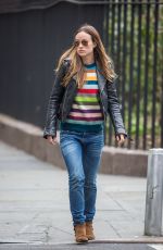 OLIVIA WILDE Out and About in New York