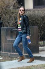 OLIVIA WILDE Out and About in New York
