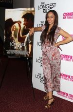 OONA CHAPLIN at The Longest Ride Fan Screening in New York