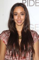 OONA CHAPLIN at The Longest Ride Fan Screening in New York