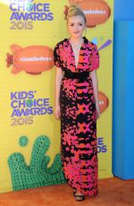 PEYTON LIST at 2015 Nickelodeon Kids Choice Awards in Inglewood