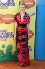 PEYTON LIST at 2015 Nickelodeon Kids Choice Awards in Inglewood