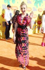 PEYTON LIST at 2015 Nickelodeon Kids Choice Awards in Inglewood