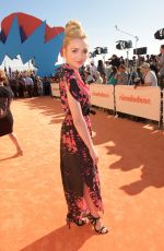PEYTON LIST at 2015 Nickelodeon Kids Choice Awards in Inglewood