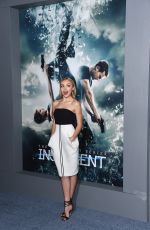 PEYTON LIST at Insurgent premiere in New York