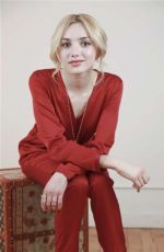 PEYTON LIST on the Set of a Photoshoot