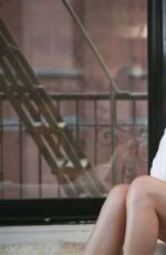 PEYTON LIST on the Set of a Photoshoot
