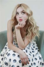 PEYTON LIST on the Set of a Photoshoot