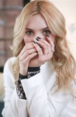 PEYTON LIST on the Set of a Photoshoot