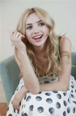 PEYTON LIST on the Set of a Photoshoot