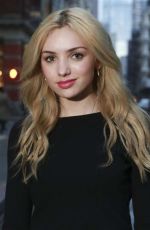 PEYTON LIST on the Set of a Photoshoot
