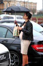 Pregnant HELEN FLANAGAN Out and About in Manchester