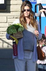 Pregnant JESSICA BIEL Leaves Moonlight Rollerway in Los Angeles