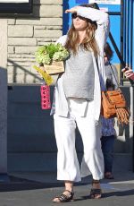 Pregnant JESSICA BIEL Leaves Moonlight Rollerway in Los Angeles