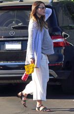 Pregnant JESSICA BIEL Leaves Moonlight Rollerway in Los Angeles