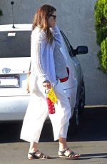 Pregnant JESSICA BIEL Leaves Moonlight Rollerway in Los Angeles