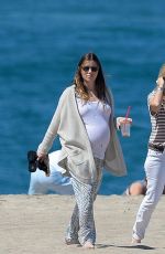 Pregnant JESSICA BIEL Out in Marina Del Rey