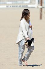 Pregnant JESSICA BIEL Out in Marina Del Rey