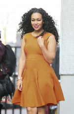 REBECCA FERGUSON Leaves a Studio in London